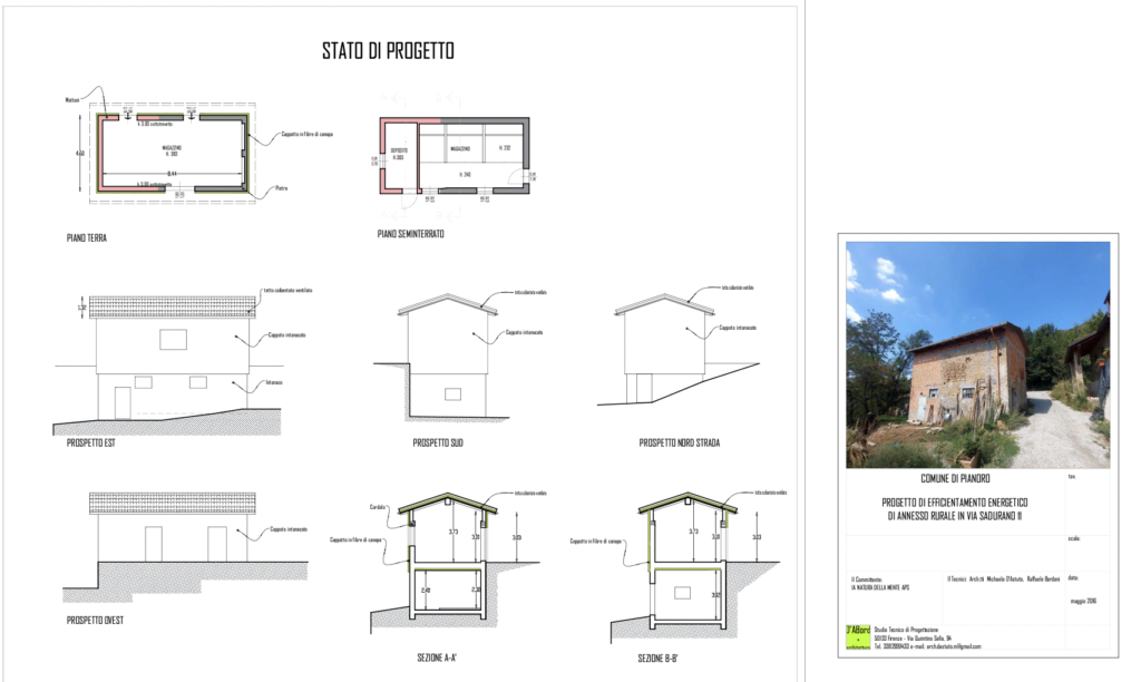 Architectural project for new meditation hall at Pardesa